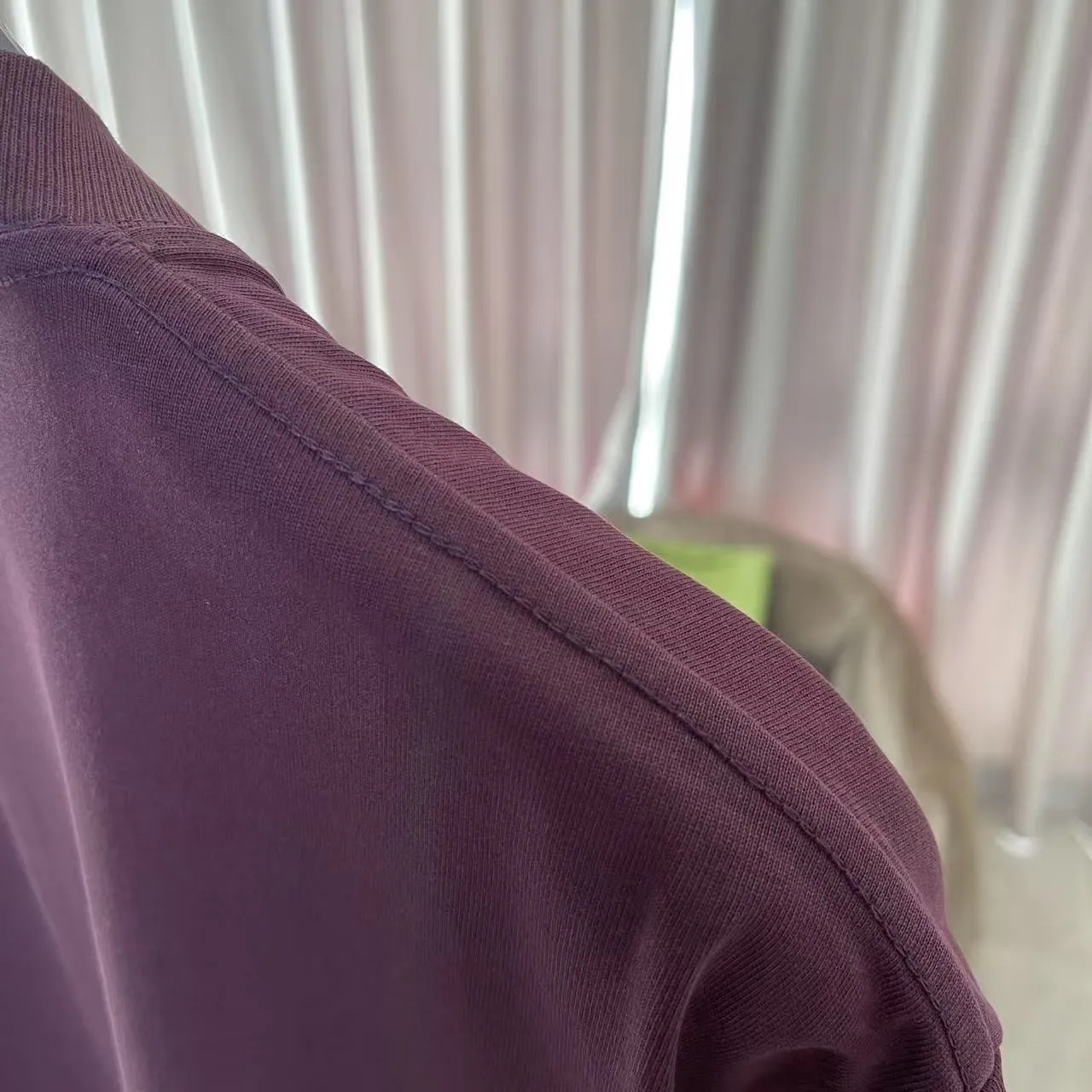 BUR 2026 New Arrival logo 300g t Same Style Size：S M L XL XXL ：Black White Green Purple